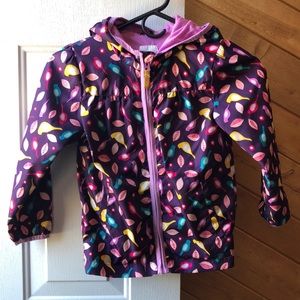 Toddler rain jacket